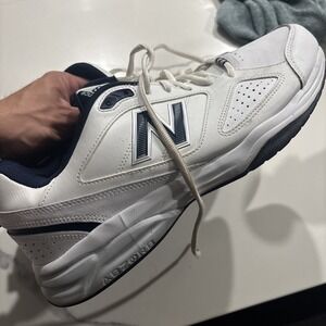 Size 14 - New Balance 623 V3 Wide White Navy
